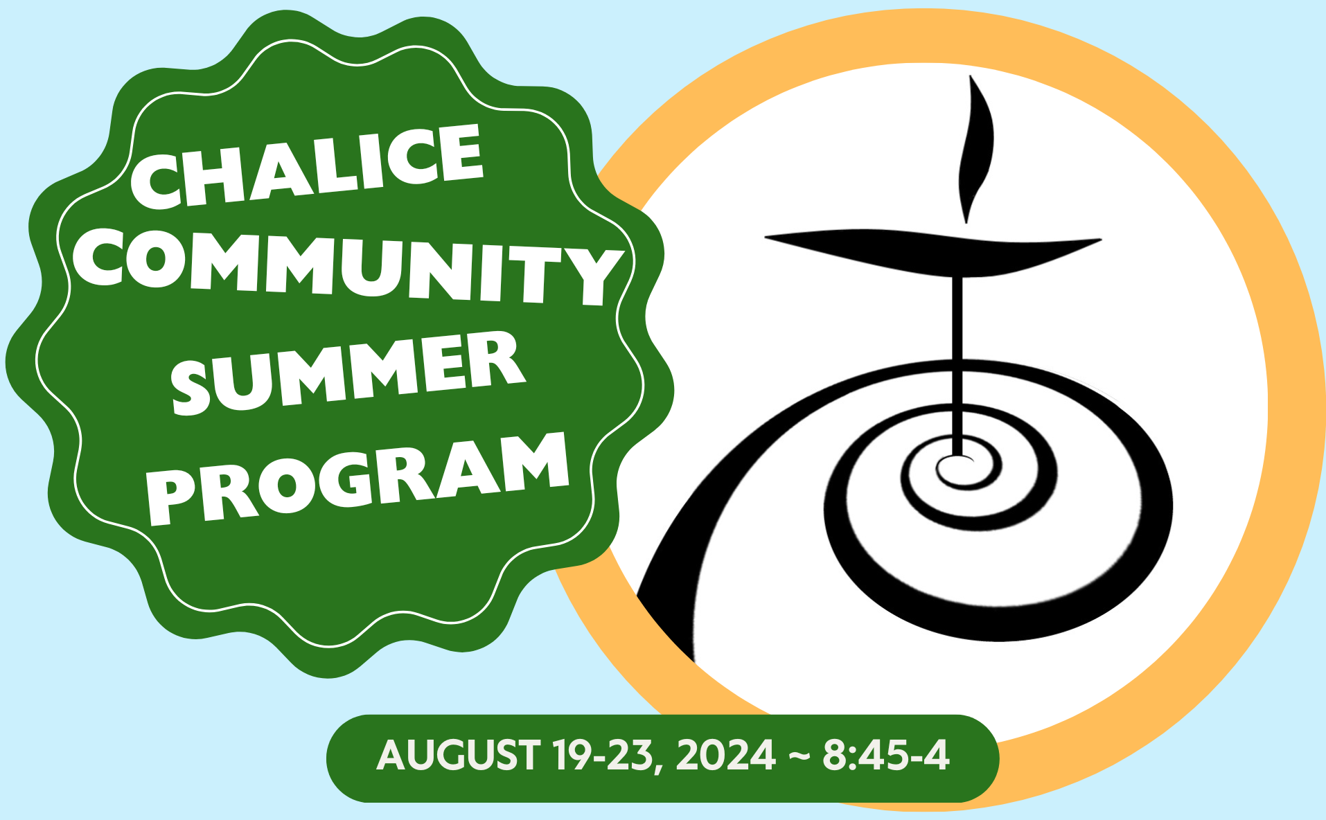 Chalice Community Summer Program - Register now!