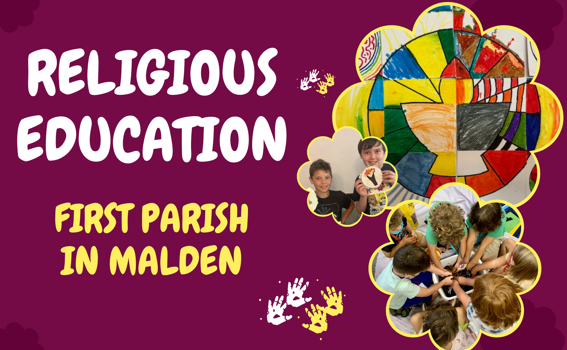 Register your child(ren) for Religious Education (RE)